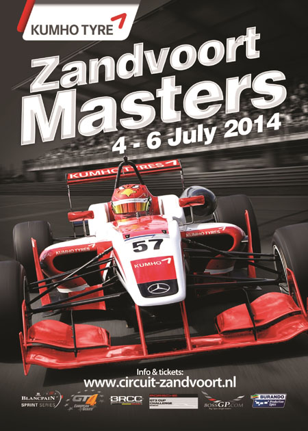 Zandvoort Masters Formule 3 2014 Poster Masters racexpress